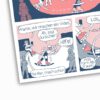 Das Rollschuhmagazin, Ausschnitt Comic.